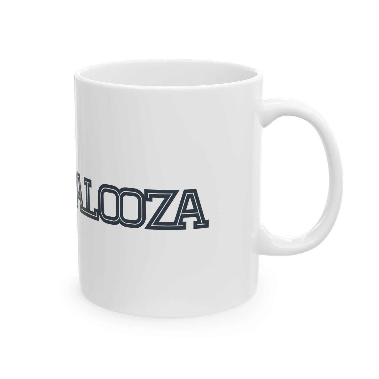 Barkopalooza Logo Coffee Mug - Black 11oz and 15oz | Genius Mangoes