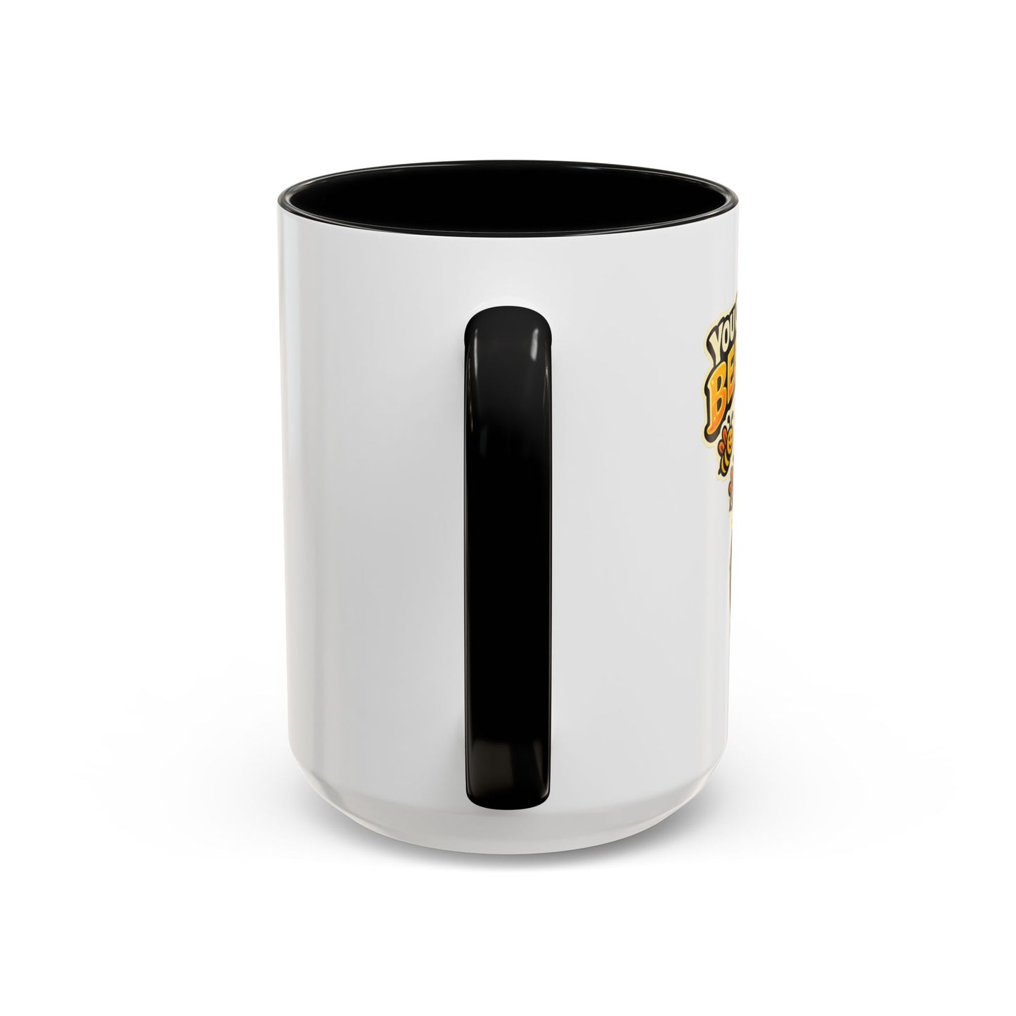 You Catch More Bees with Honey Coffee Mug - Color Accent 11oz and 15oz | Genius Mangoes