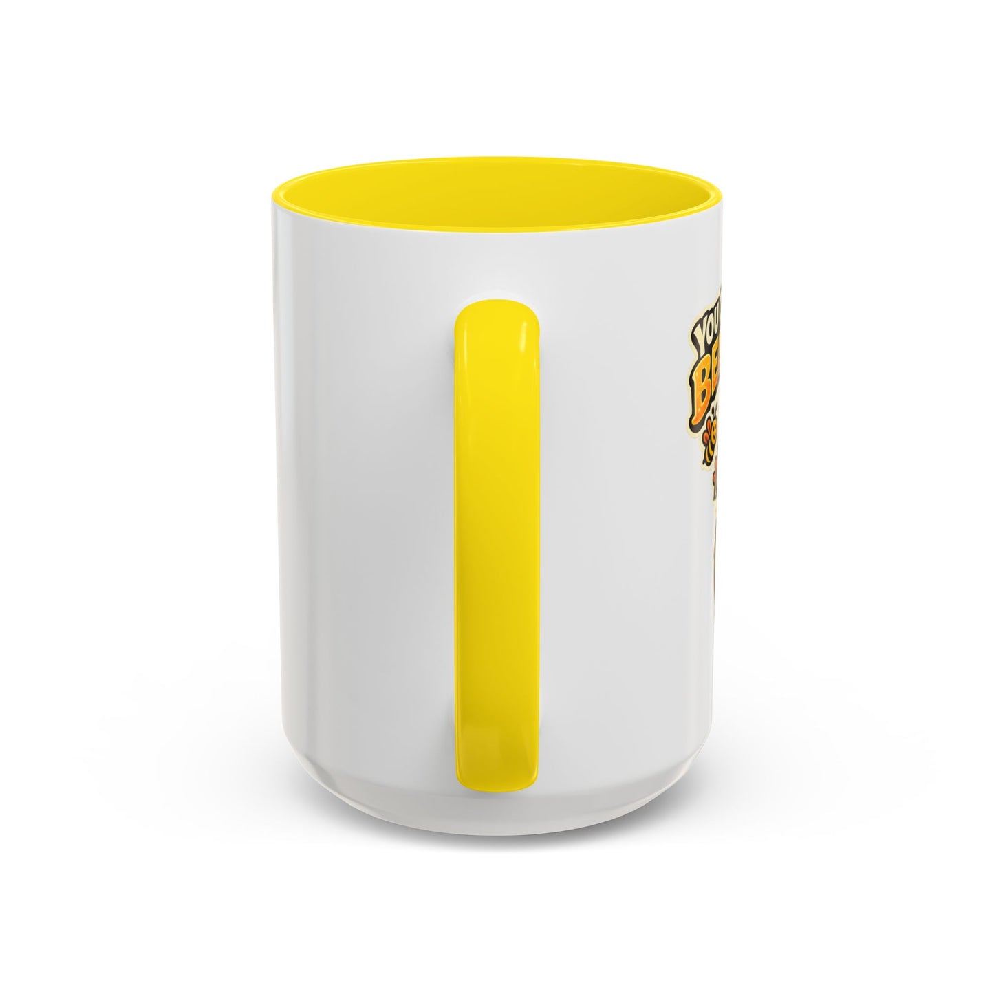 You Catch More Bees with Honey Coffee Mug - Color Accent 11oz and 15oz | Genius Mangoes