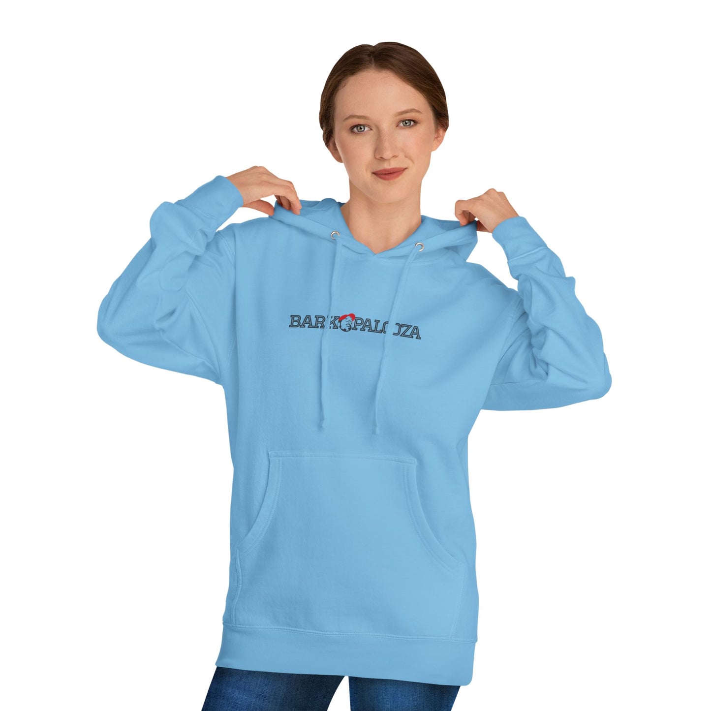 Barkopalooza Logo Premium Hoodie (Independent Trading SS4500) | Genius Mangoes