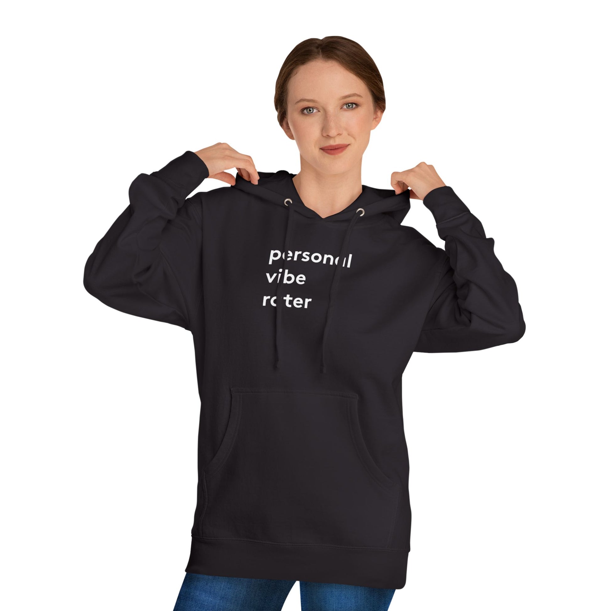 Personal Vibe Rater Premium Hoodie - heavyweight pullover | Genius Mangoes
