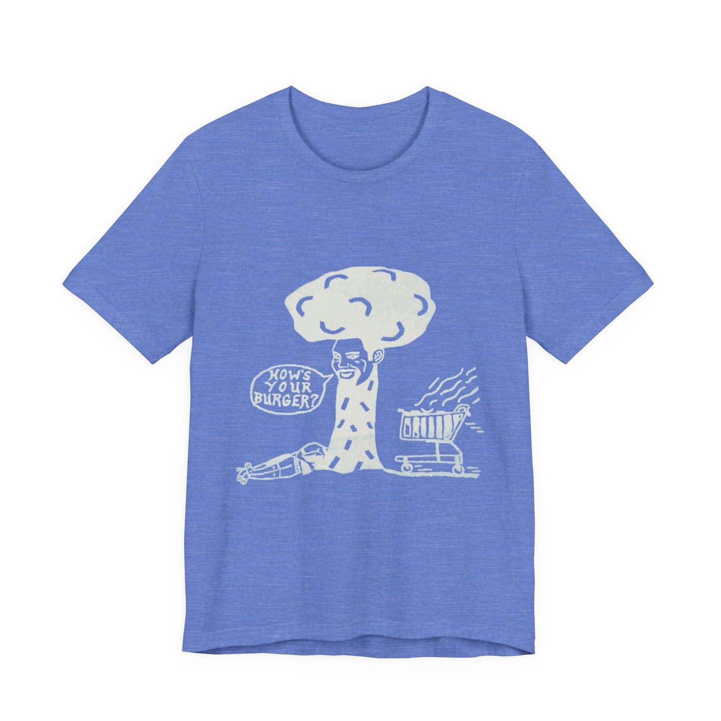 Barkopalooza 2005 - How's Your Burger T-Shirt - premium cotton tee | Genius Mangoes