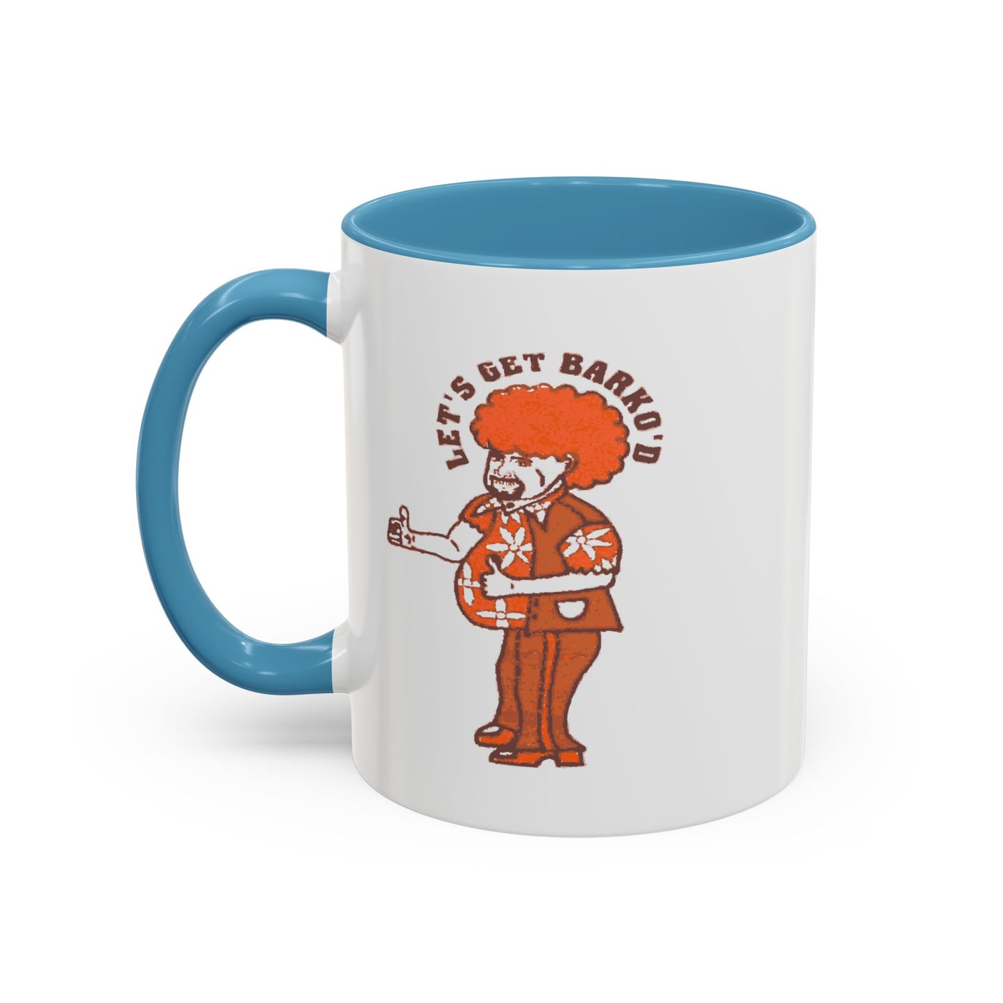 Barkopalooza 1999 - Retro Coffee Mug - Color Accent 11oz and 15oz | Genius Mangoes