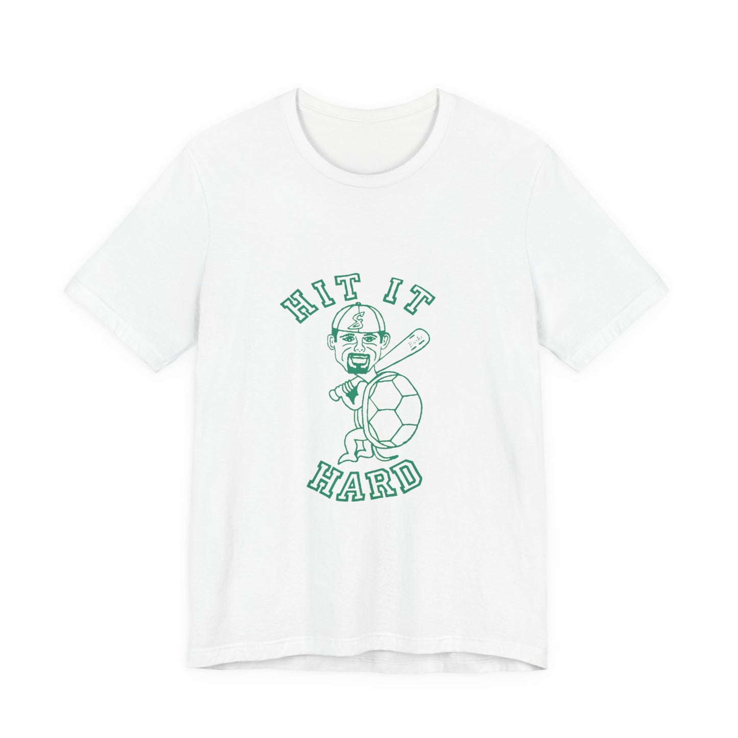 Barkopalooza - Hit it Hard T-Shirt - premium cotton tee | Genius Mangoes