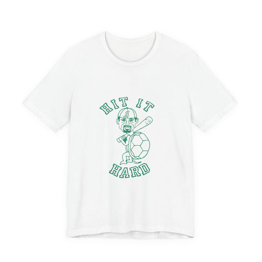 Barkopalooza - Hit it Hard T-Shirt - premium cotton tee | Genius Mangoes