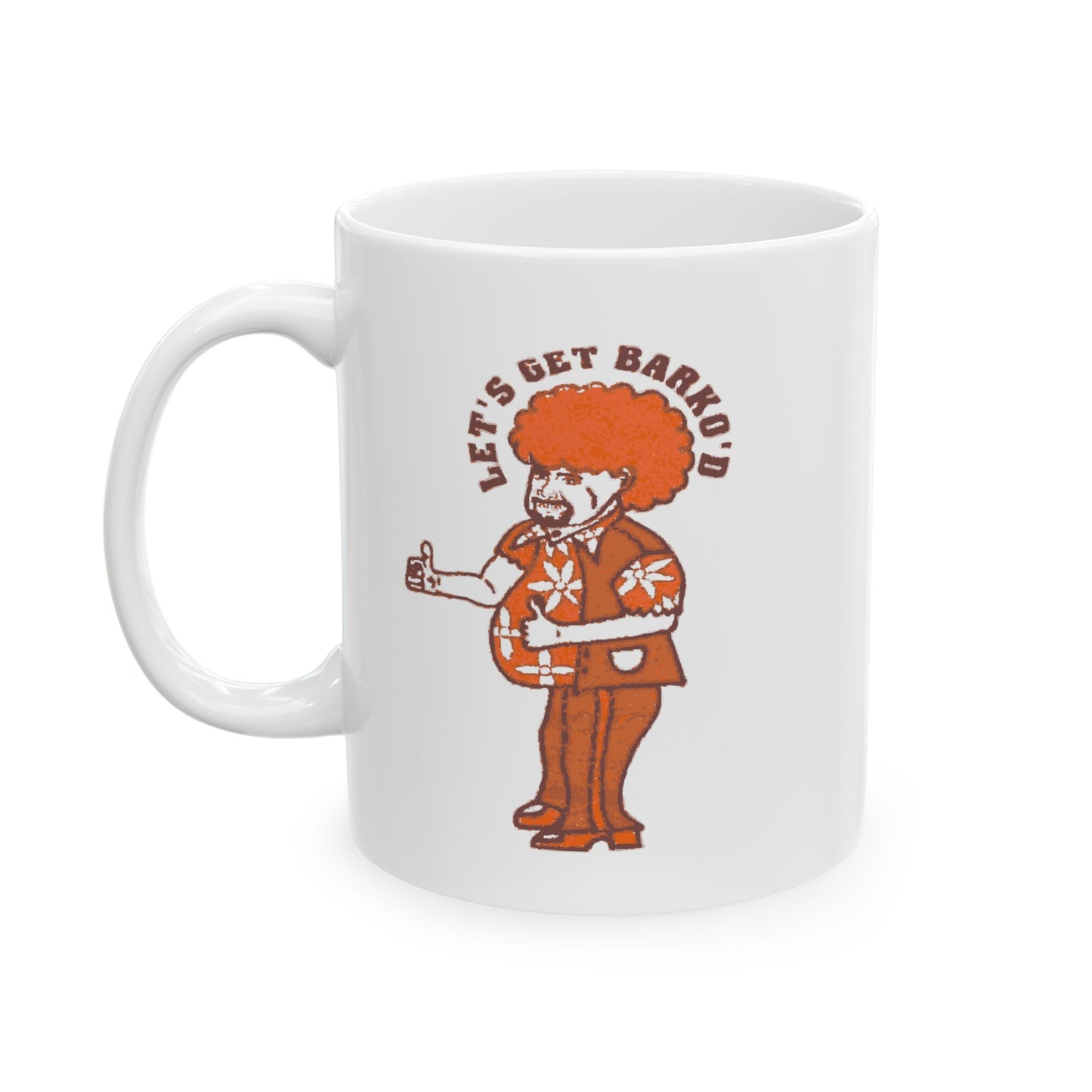 Barkopalooza 1999 - Retro Coffee Mug - White (11oz & 15oz) | Genius Mangoes