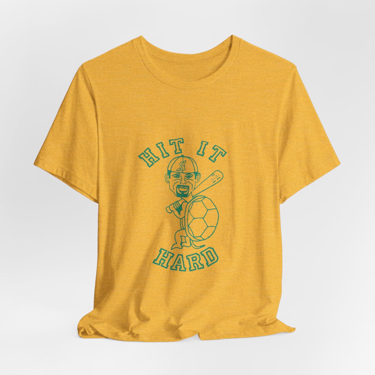 Barkopalooza - Hit it Hard T-Shirt - premium cotton tee | Genius Mangoes