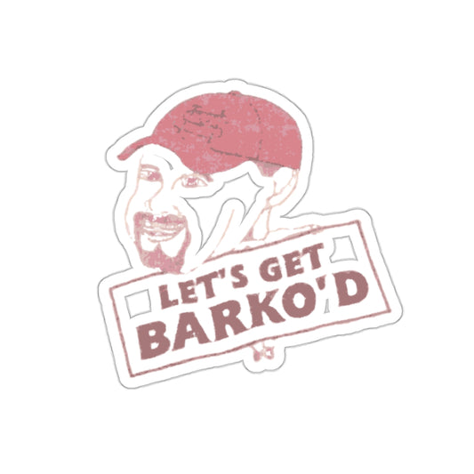 Barkopalooza 1998 - Let's Get Barko'd Die-Cut Sticker - 2 inch waterproof vinyl decal | Genius Mangoes