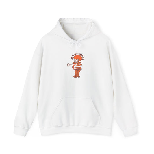 Barkopalooza 1999 - Retro Hoodie in White | Genius Mangoes