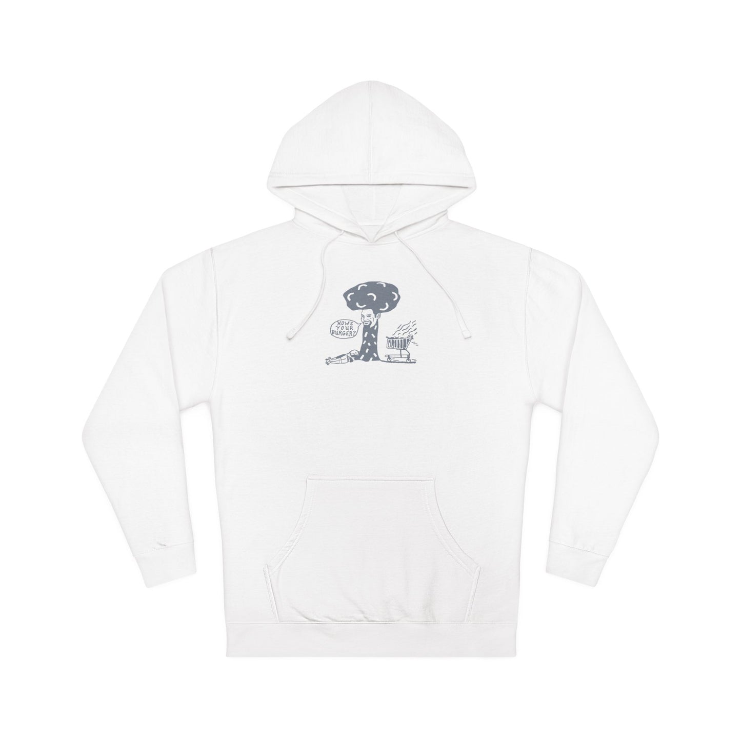 Barkopalooza 2005 - How's Your Burger Premium Hoodie (Independent Trading SS4500) | Genius Mangoes