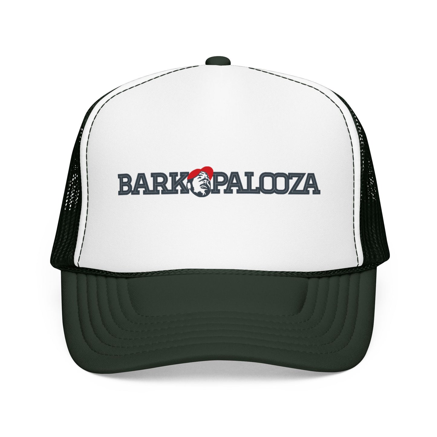 Barkopalooza Logo Foam Trucker Hat | Genius Mangoes