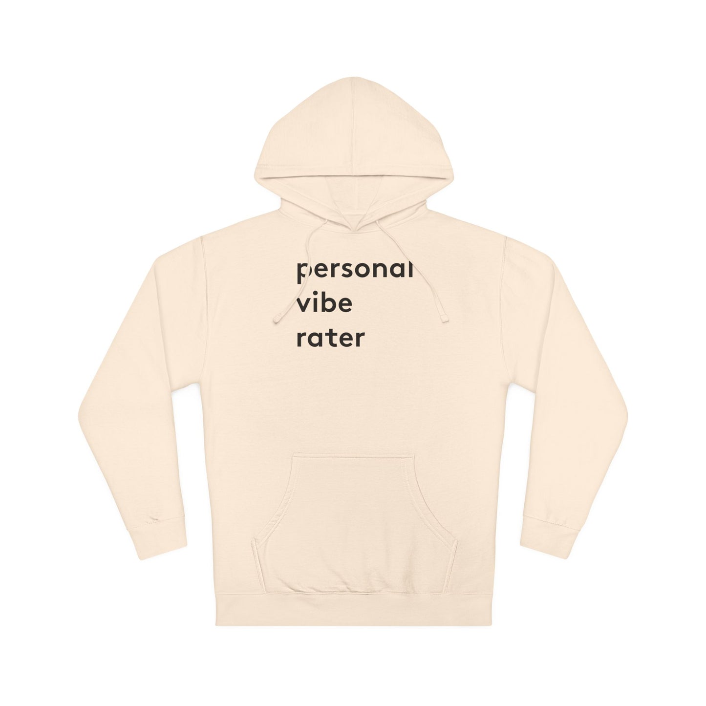 Personal Vibe Rater Premium Hoodie - heavyweight pullover | Genius Mangoes