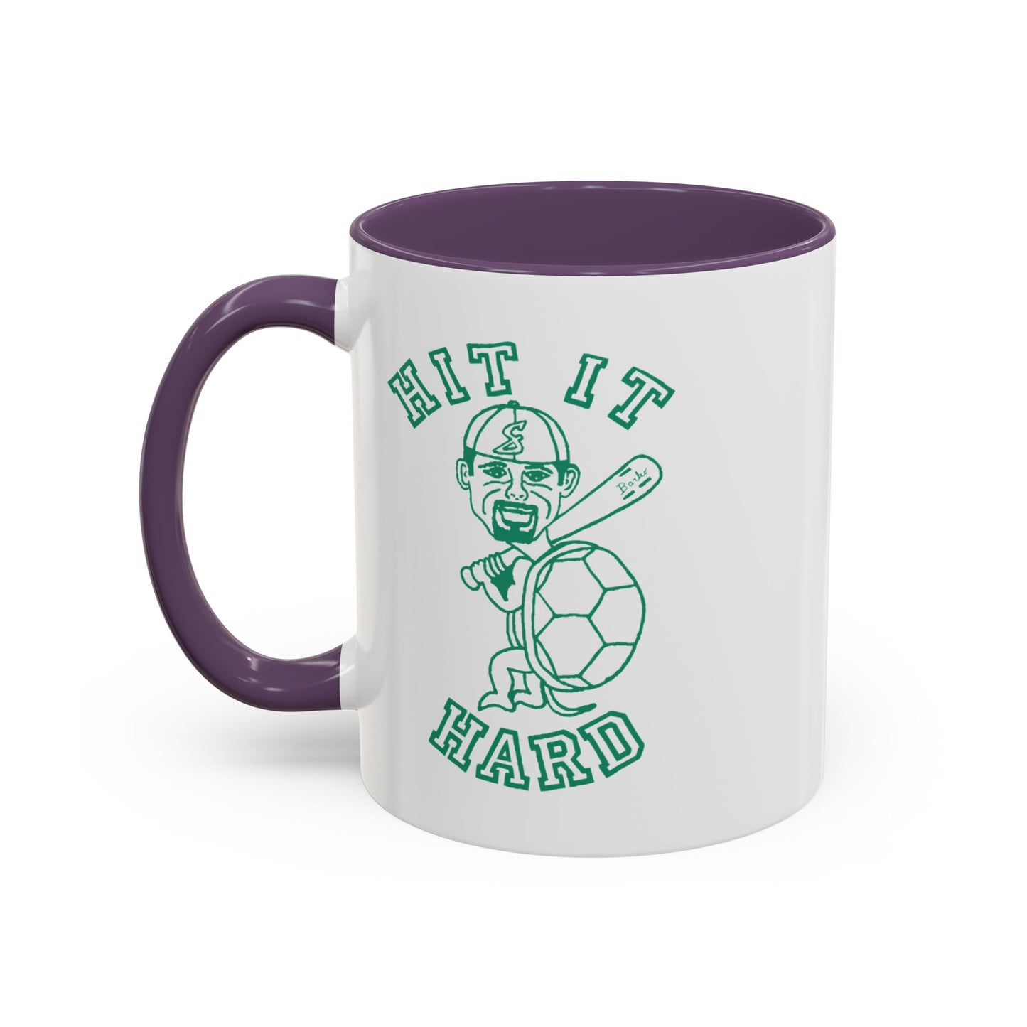 Barkopalooza - Hit it Hard Coffee Mug - Color Accent 11oz and 15oz | Genius Mangoes