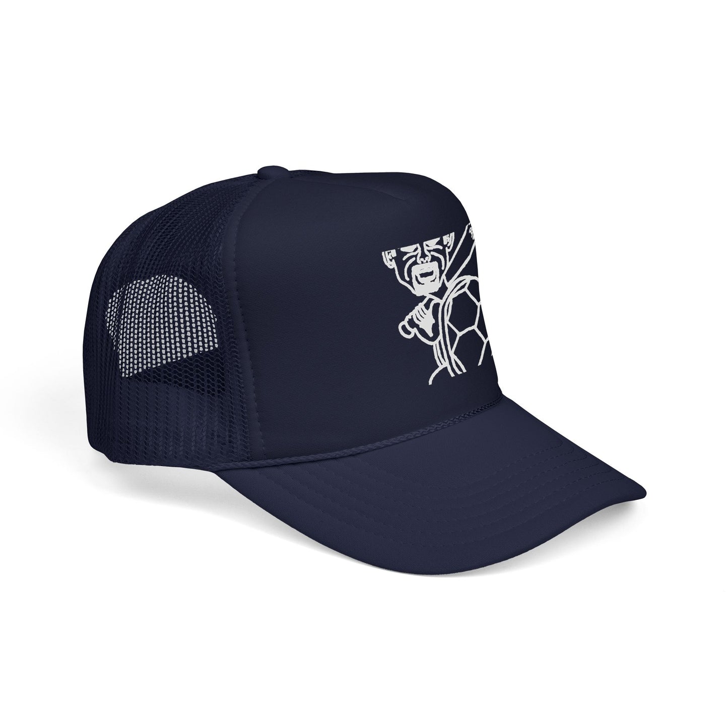 Barkopalooza Hit it Hard Foam Trucker Hat - lifestyle view | Genius Mangoes