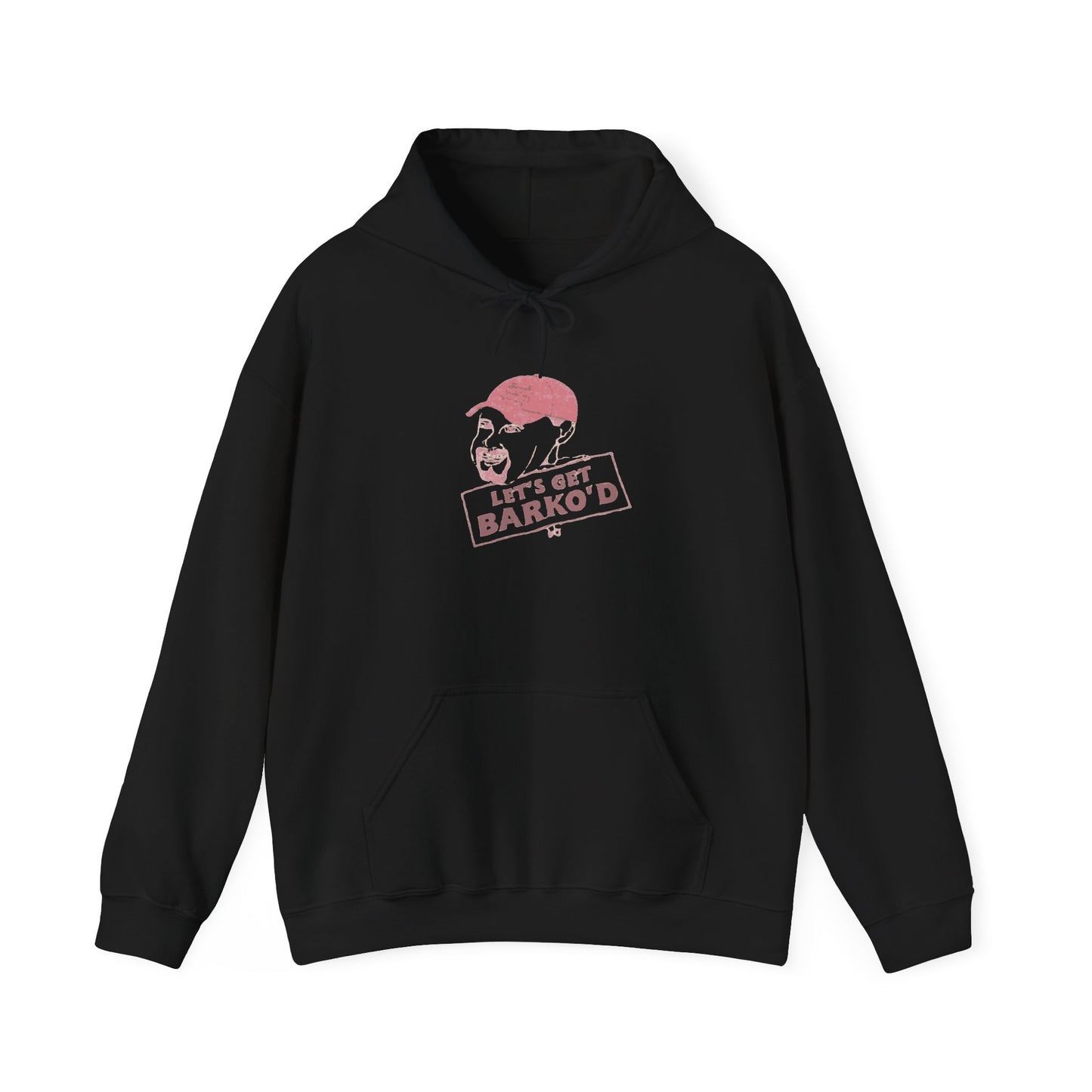 Barkopalooza 1998 - Let's Get Barko'd Hoodie in Black | Genius Mangoes