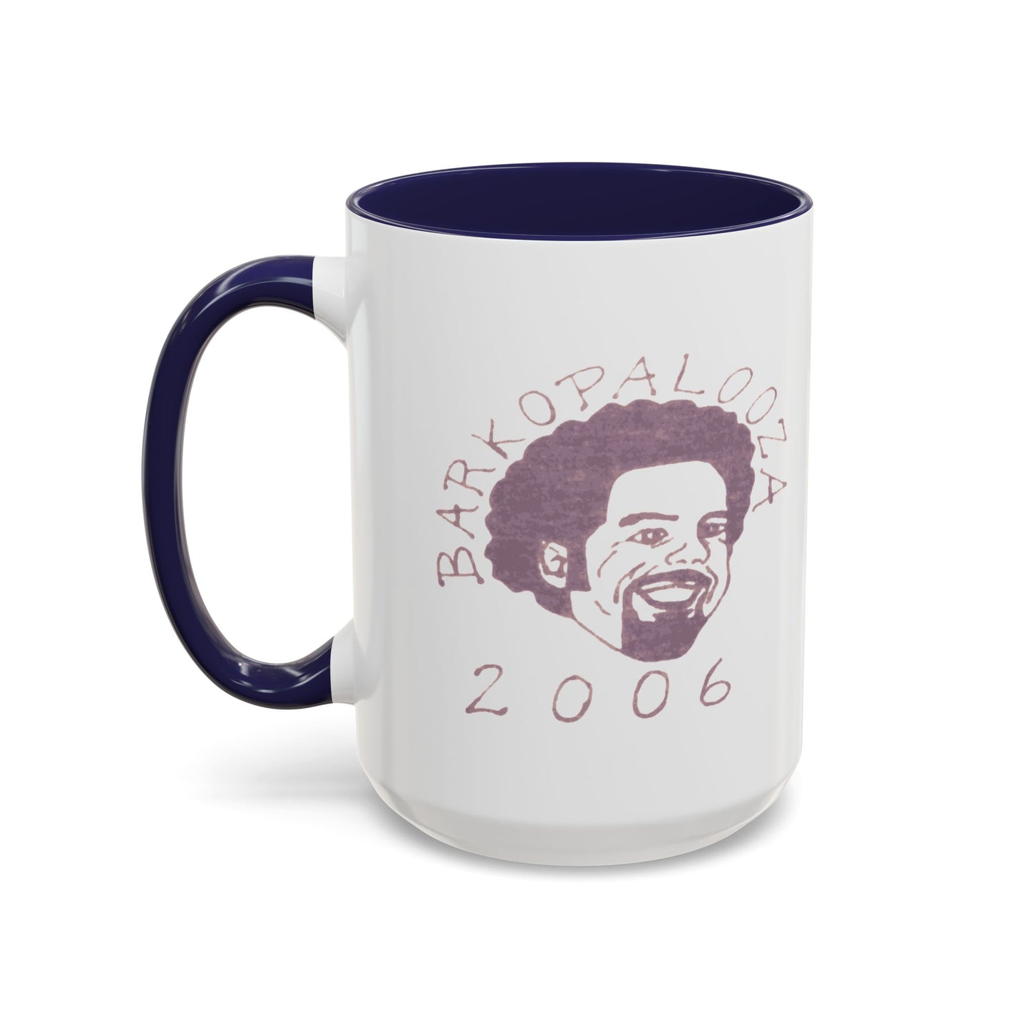 Barkopalooza 2006 Coffee Mug - Color Accent 11oz and 15oz | Genius Mangoes