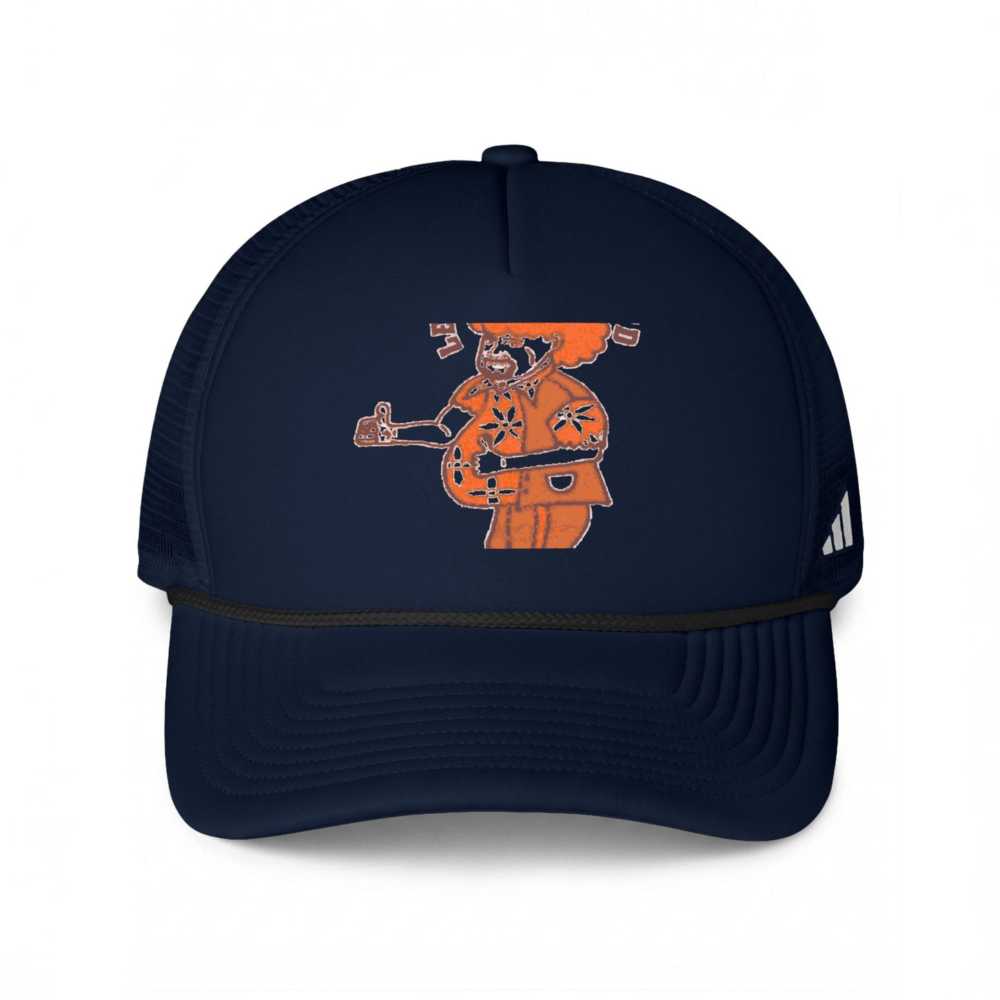 Barkopalooza 1999 Retro Trucker Hat in Team Navy Blue / Black / White | Genius Mangoes
