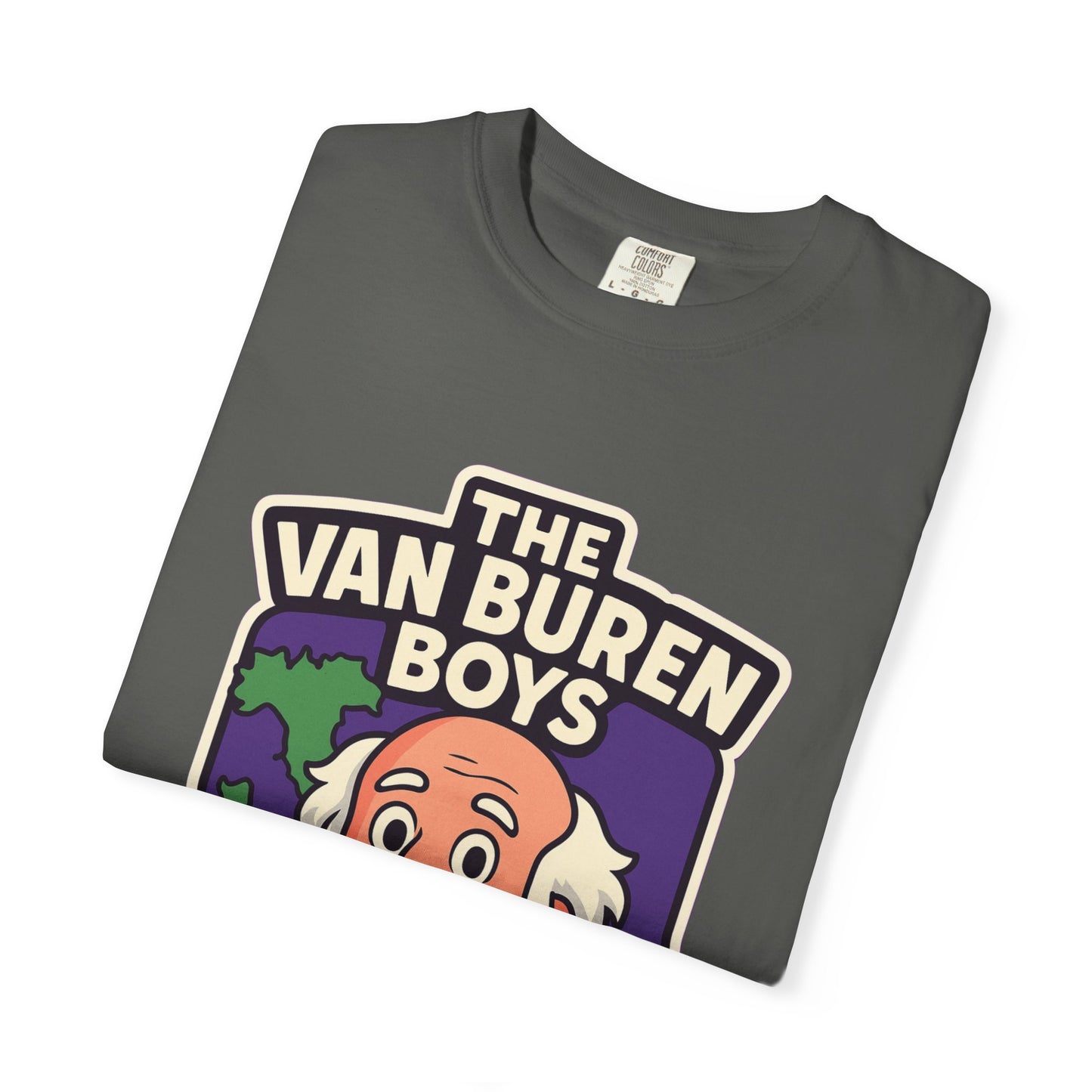 The Van Buren Boys Premium Tee - garment-dyed cotton | Genius Mangoes