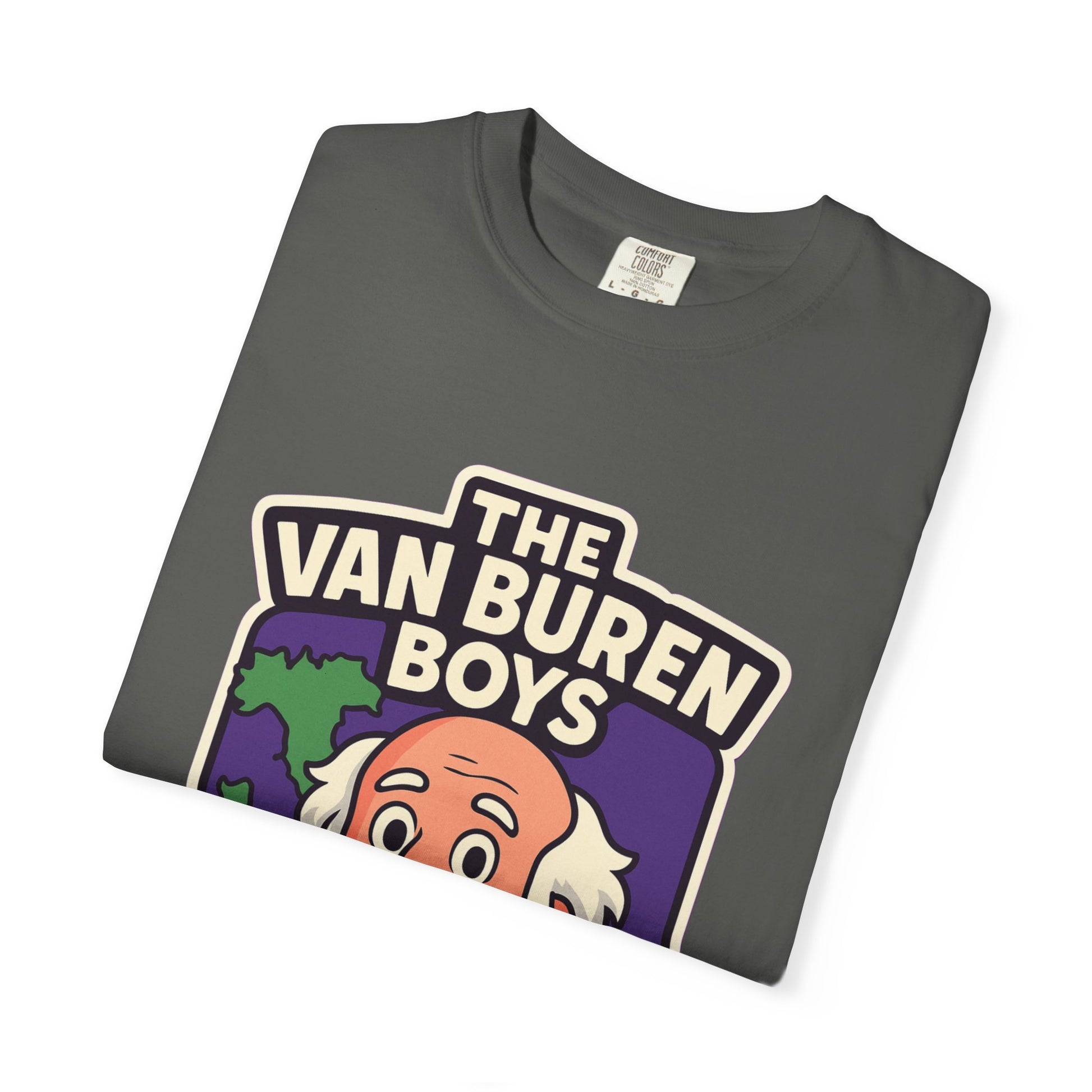 The Van Buren Boys Premium Tee - garment-dyed cotton | Genius Mangoes