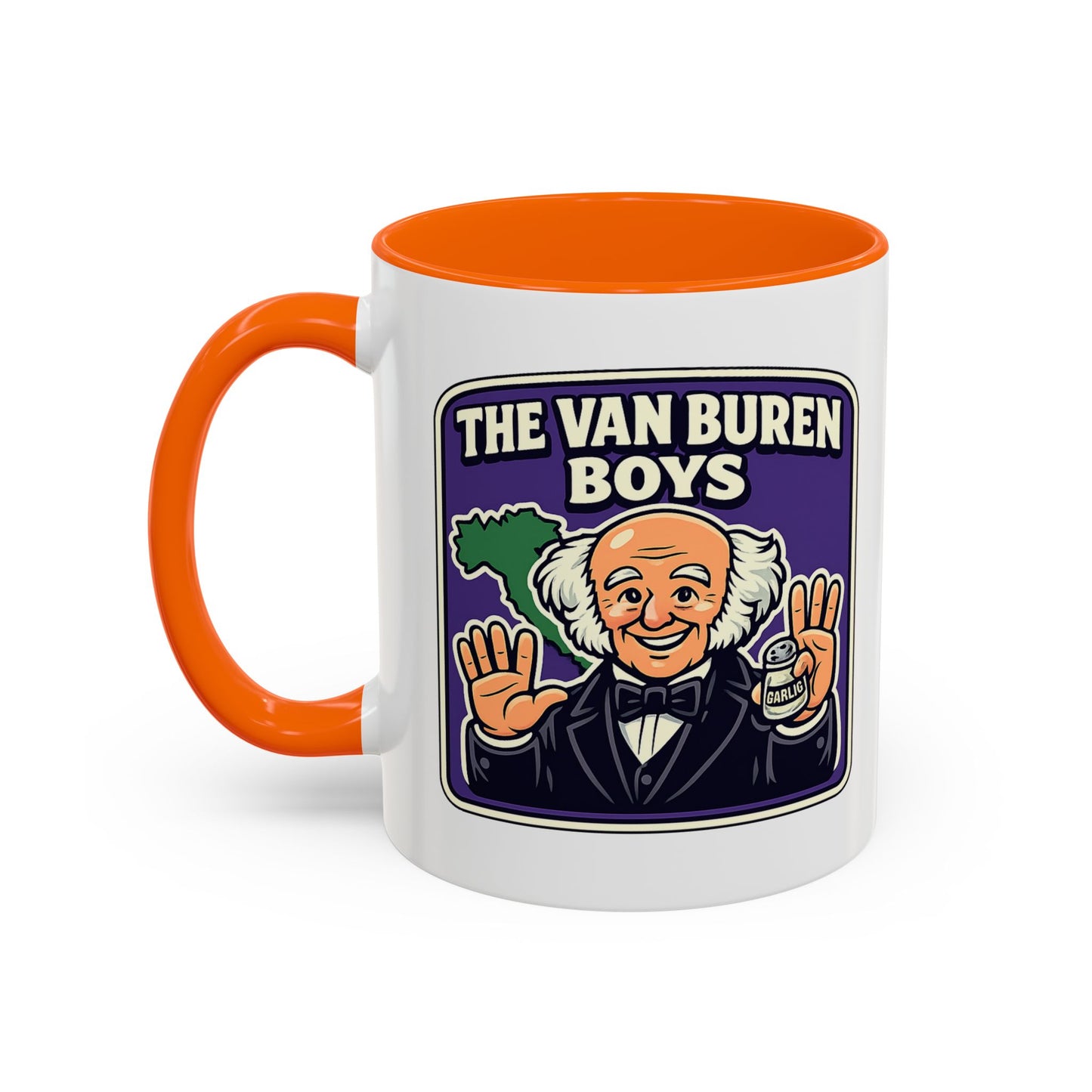 The Van Buren Boys Coffee Mug - Color Accent 11oz and 15oz | Genius Mangoes