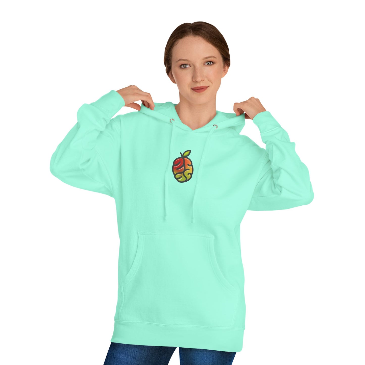Genius Mangoes Logo Premium Hoodie (Independent Trading SS4500) | Genius Mangoes