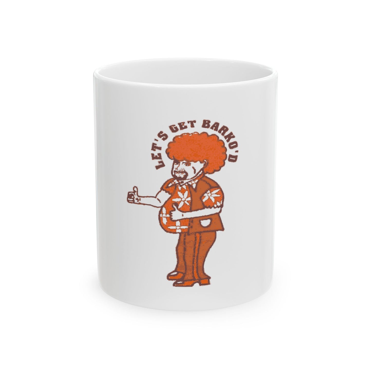 Barkopalooza 1999 - Retro Coffee Mug in Black | Genius Mangoes