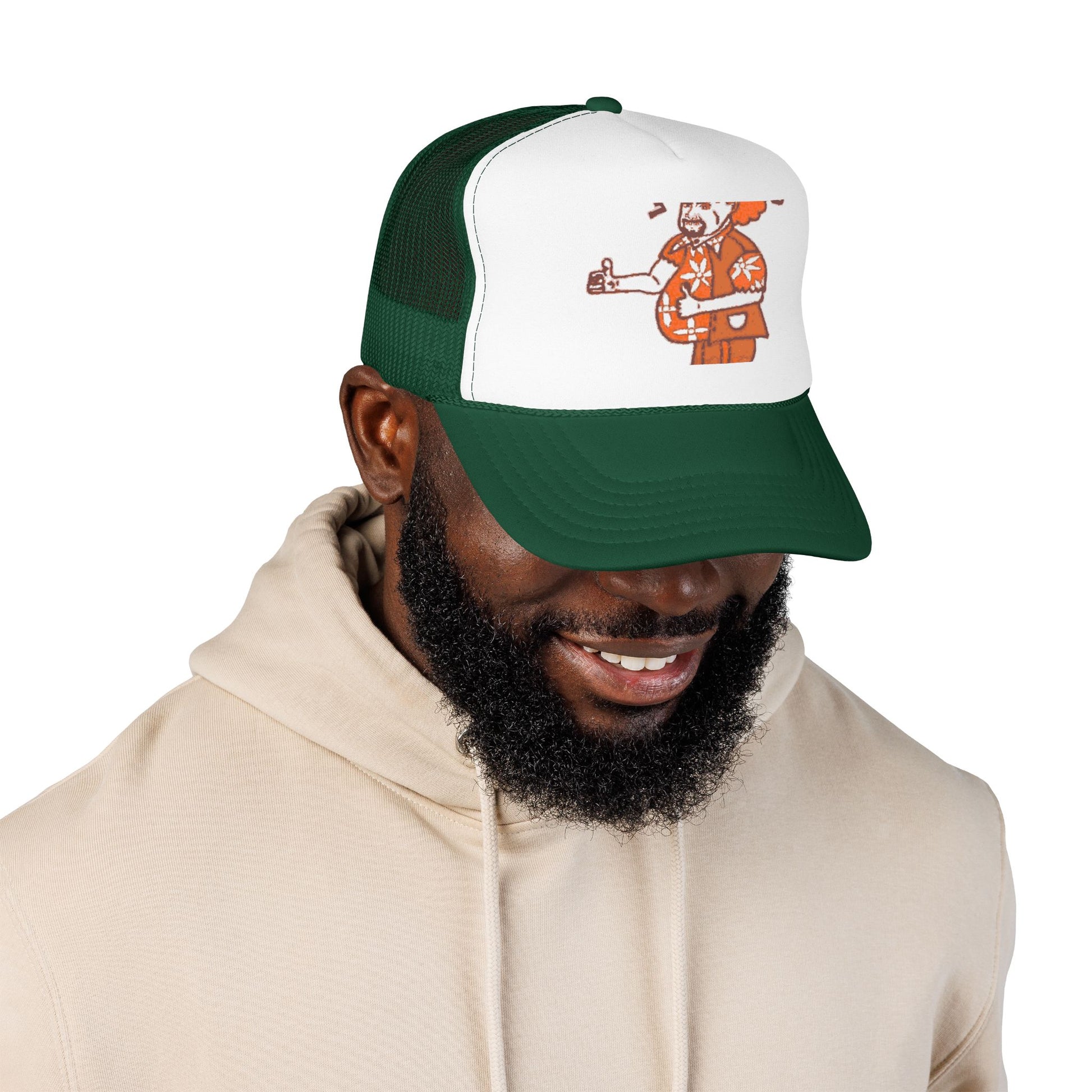Barkopalooza 1999 Retro Foam Trucker Hat - lifestyle view | Genius Mangoes