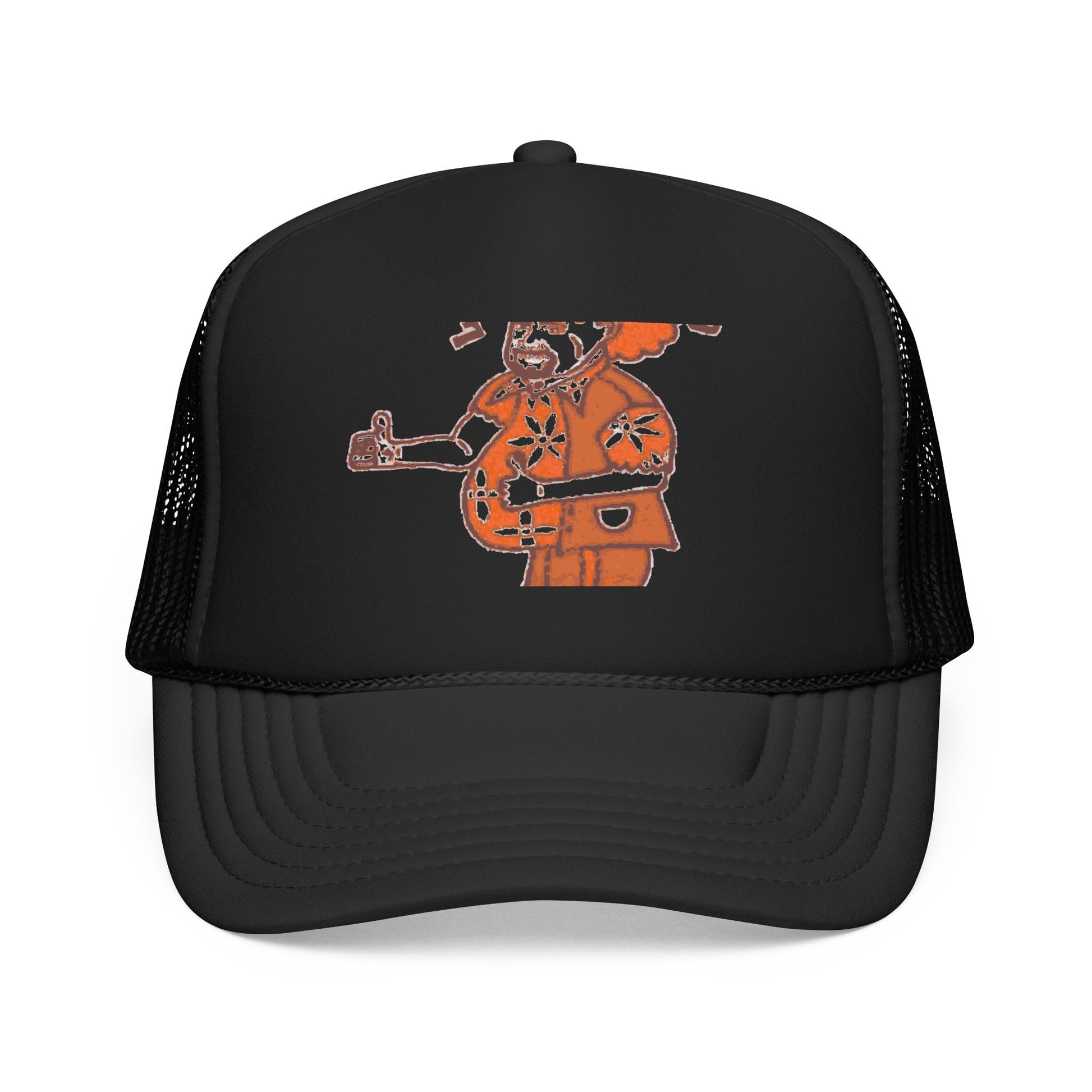 Barkopalooza 1999 Retro Foam Trucker Hat in Black | Genius Mangoes