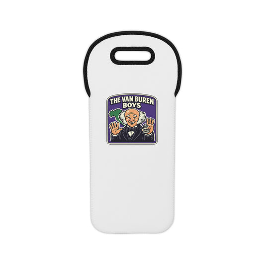 The Van Buren Boys Wine Tote Bag - Neoprene Insulated | Genius Mangoes