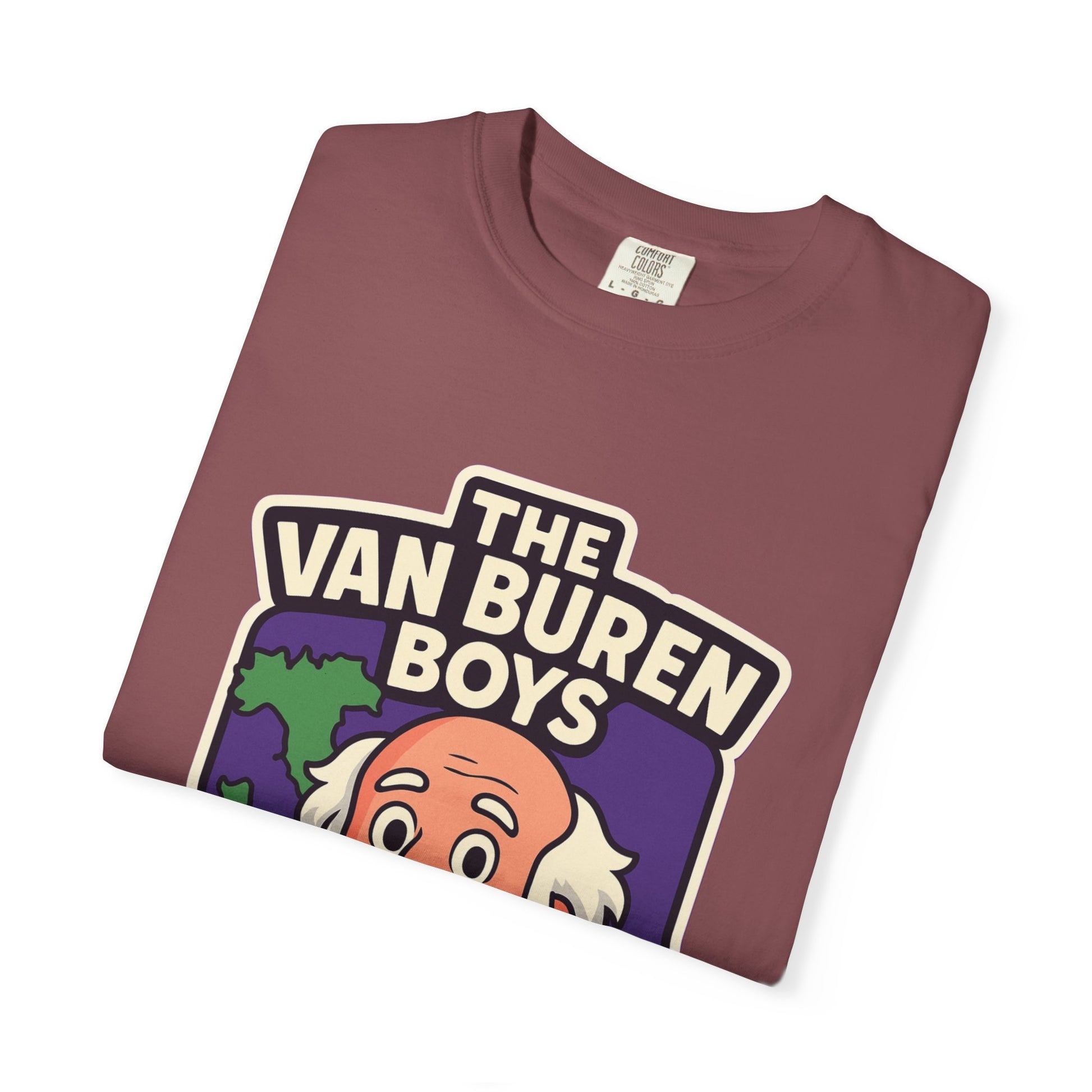 The Van Buren Boys Premium Tee - garment-dyed cotton | Genius Mangoes