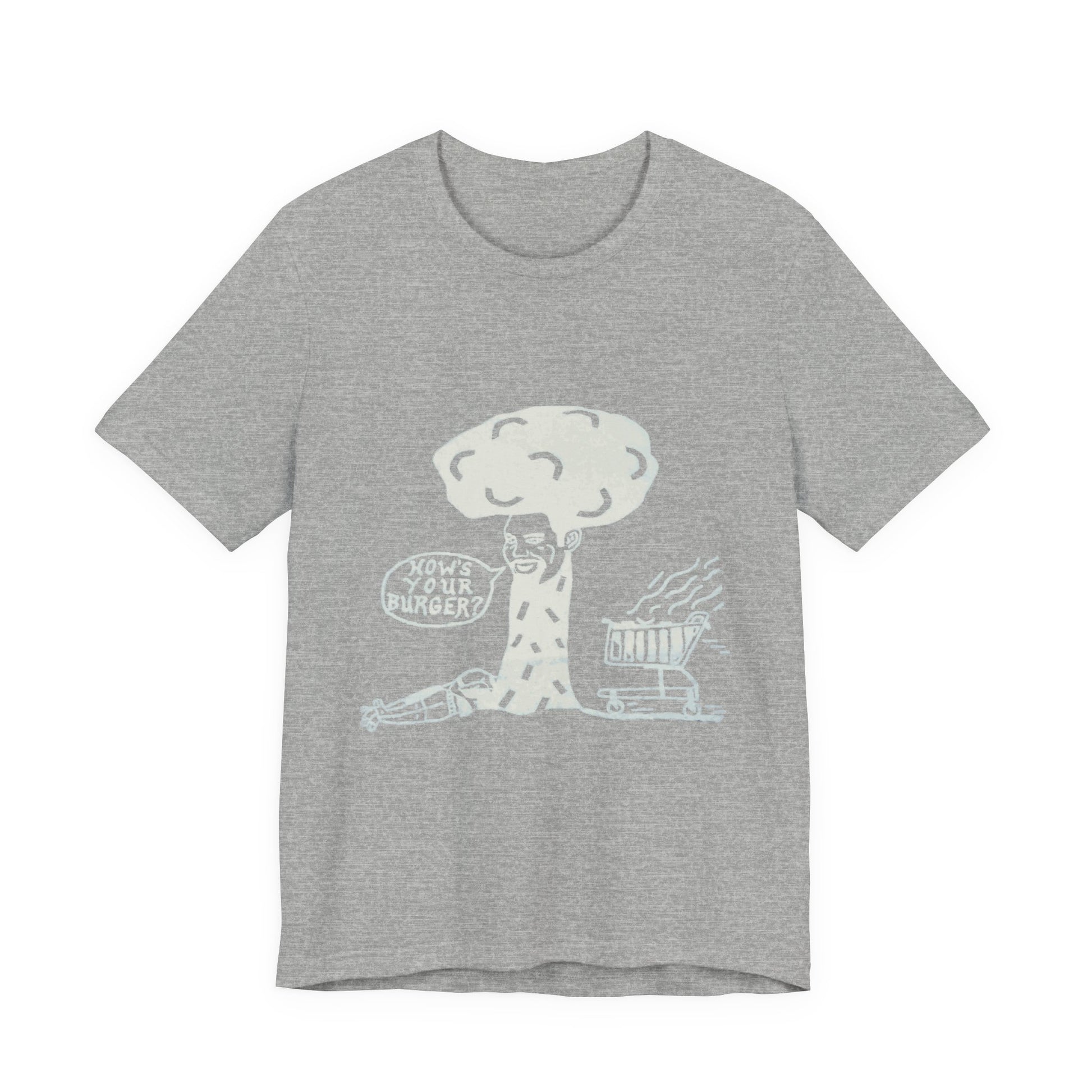 Barkopalooza 2005 - How's Your Burger T-Shirt - premium cotton tee | Genius Mangoes