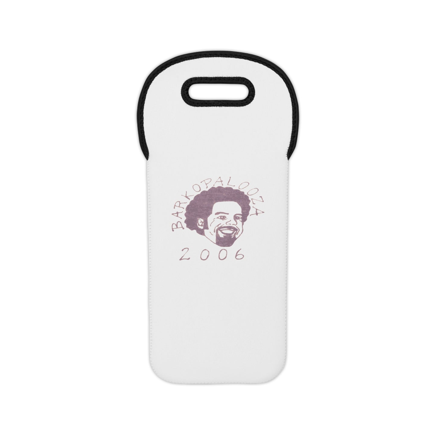 Barkopalooza 2006 Wine Tote Bag in White | Genius Mangoes