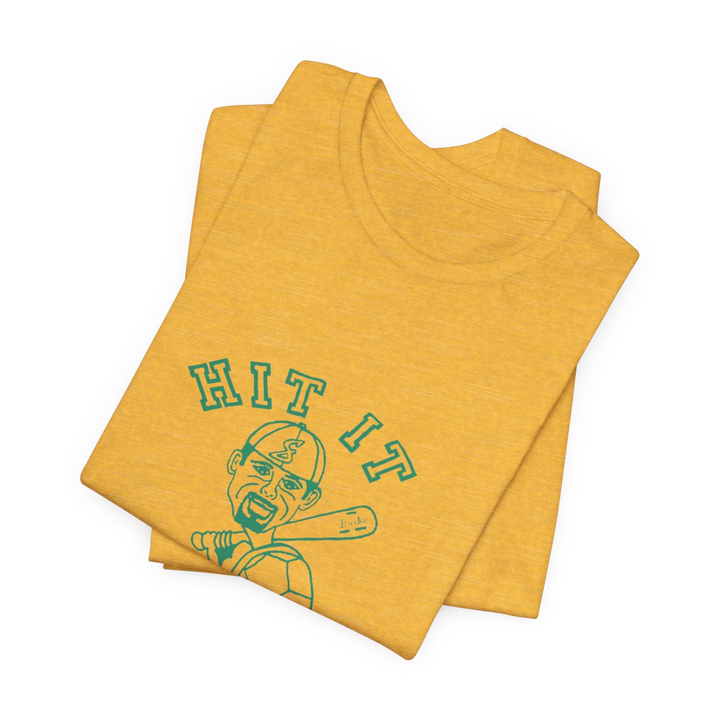 Barkopalooza - Hit it Hard T-Shirt - premium cotton tee | Genius Mangoes