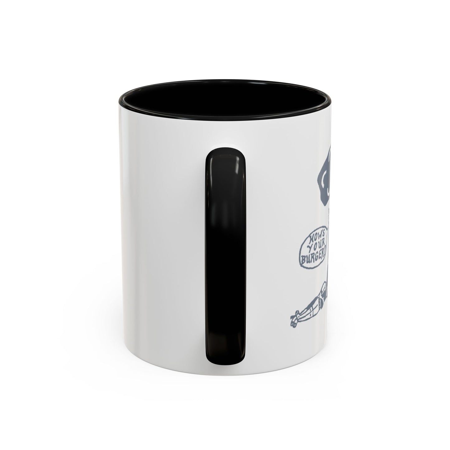 Barkopalooza 2005 - How's Your Burger Coffee Mug - Color Accent 11oz and 15oz | Genius Mangoes