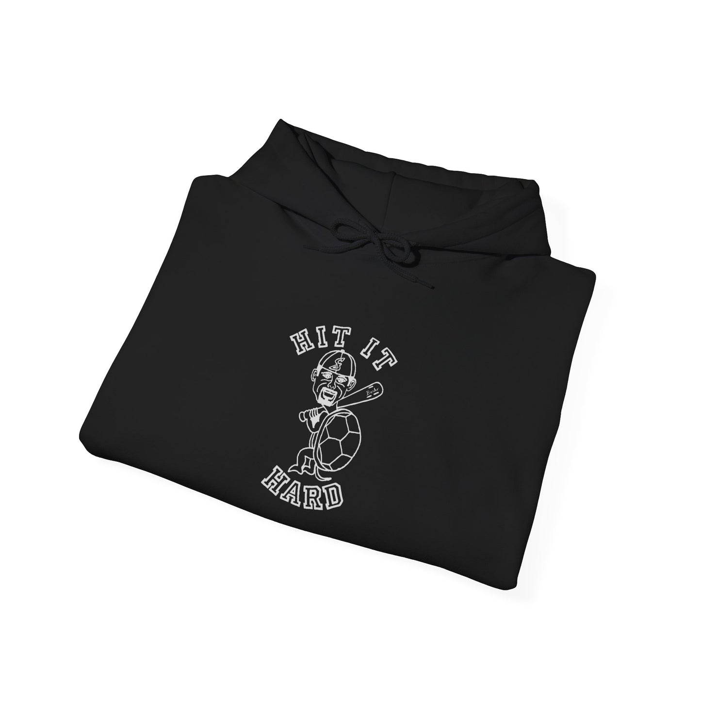 Barkopalooza - Hit it Hard Hoodie - lifestyle view | Genius Mangoes