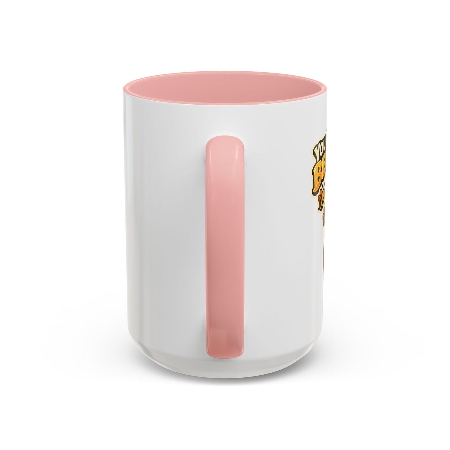 You Catch More Bees with Honey Coffee Mug - Color Accent 11oz and 15oz | Genius Mangoes