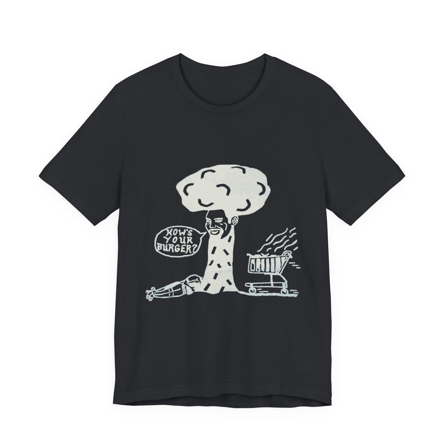 Barkopalooza 2005 - How's Your Burger T-Shirt - premium cotton tee | Genius Mangoes