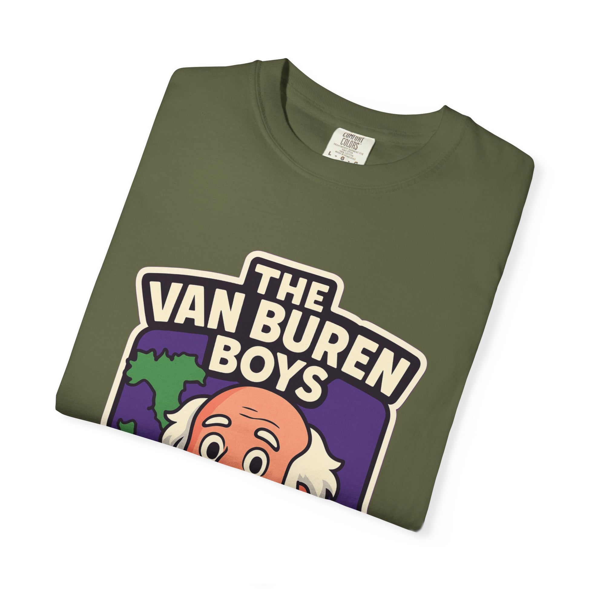 The Van Buren Boys Premium Tee - garment-dyed cotton | Genius Mangoes