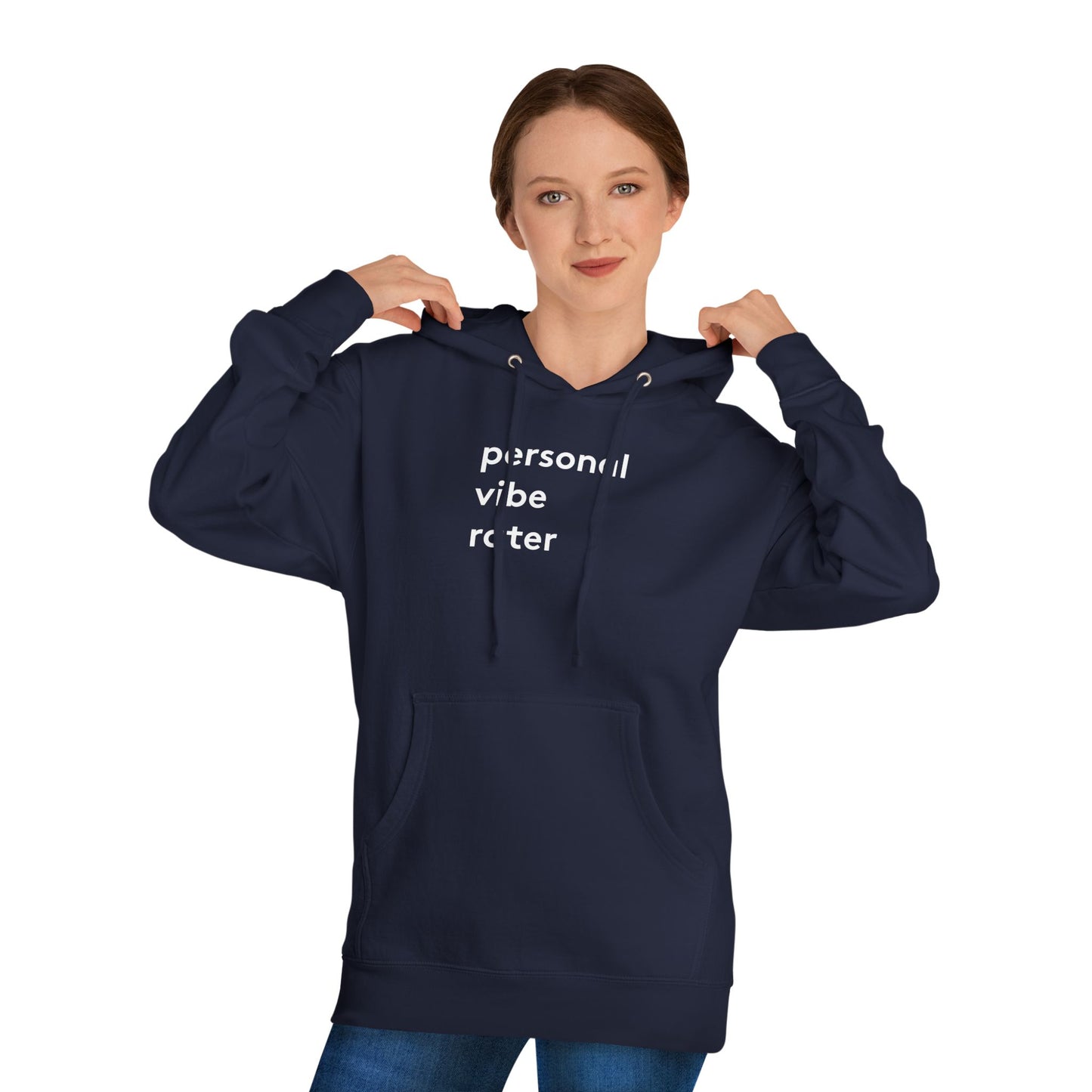 Personal Vibe Rater Premium Hoodie - heavyweight pullover | Genius Mangoes