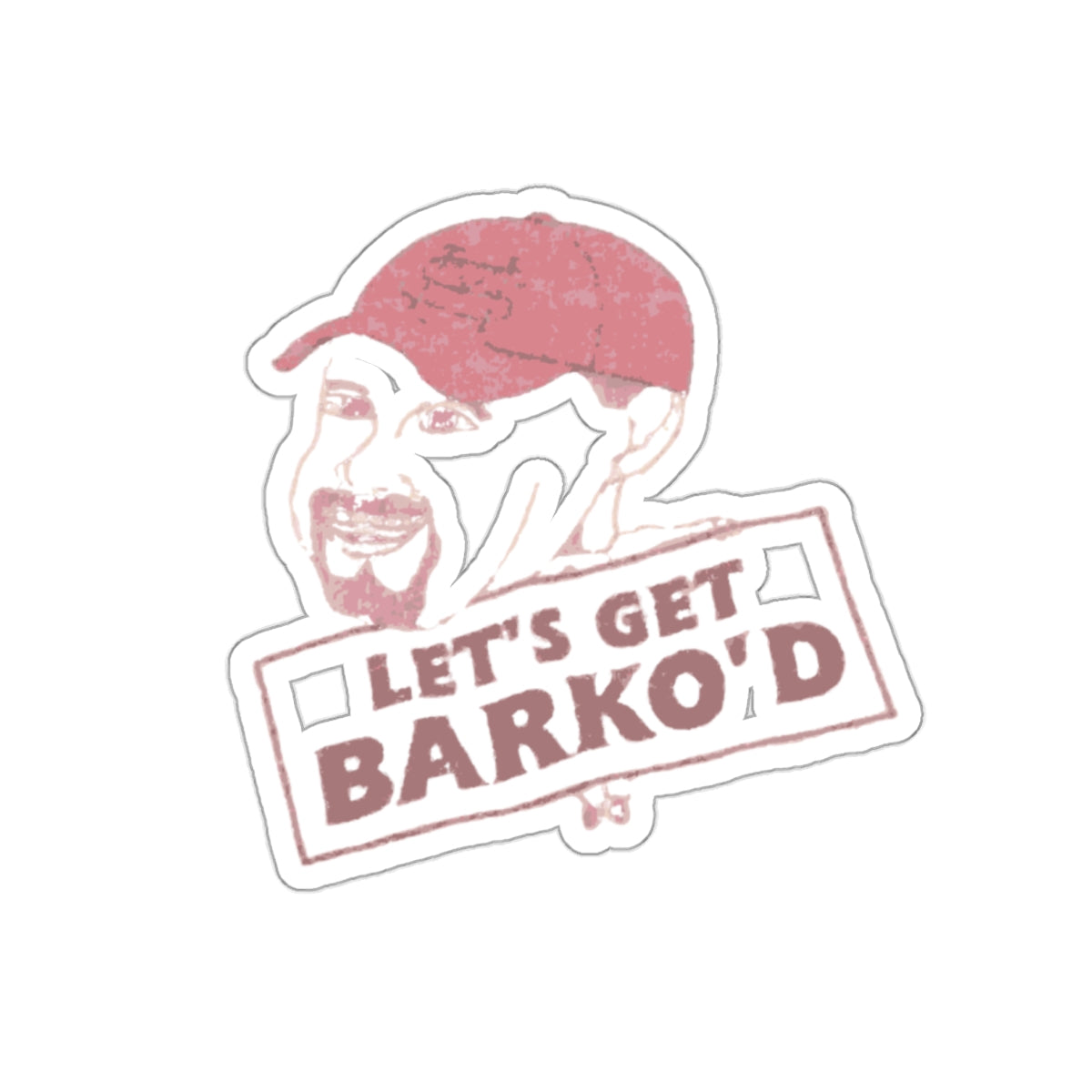 Barkopalooza 1998 - Let's Get Barko'd Die-Cut Sticker - 4 inch waterproof vinyl decal | Genius Mangoes