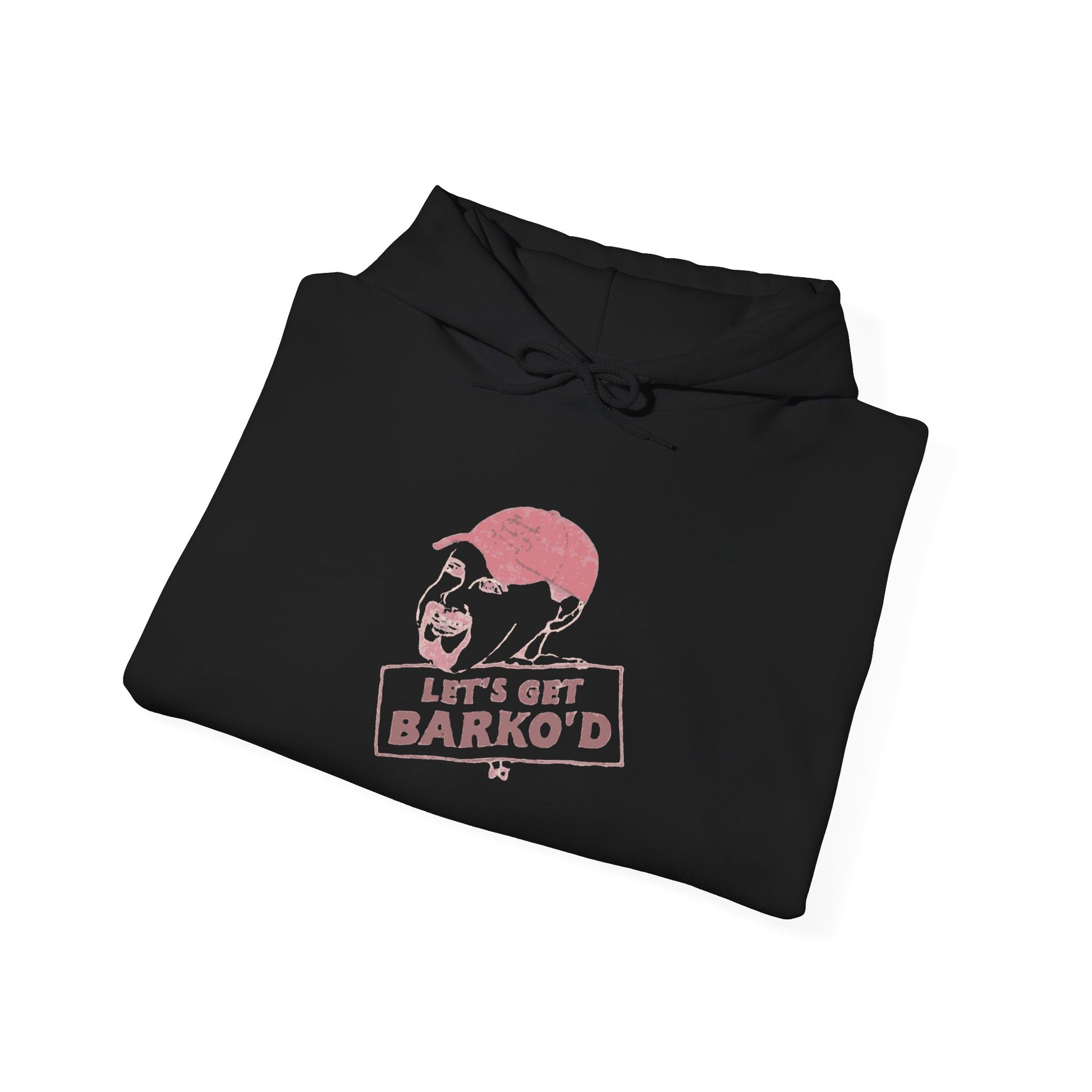 Barkopalooza 1998 - Let's Get Barko'd Hoodie - lifestyle view | Genius Mangoes