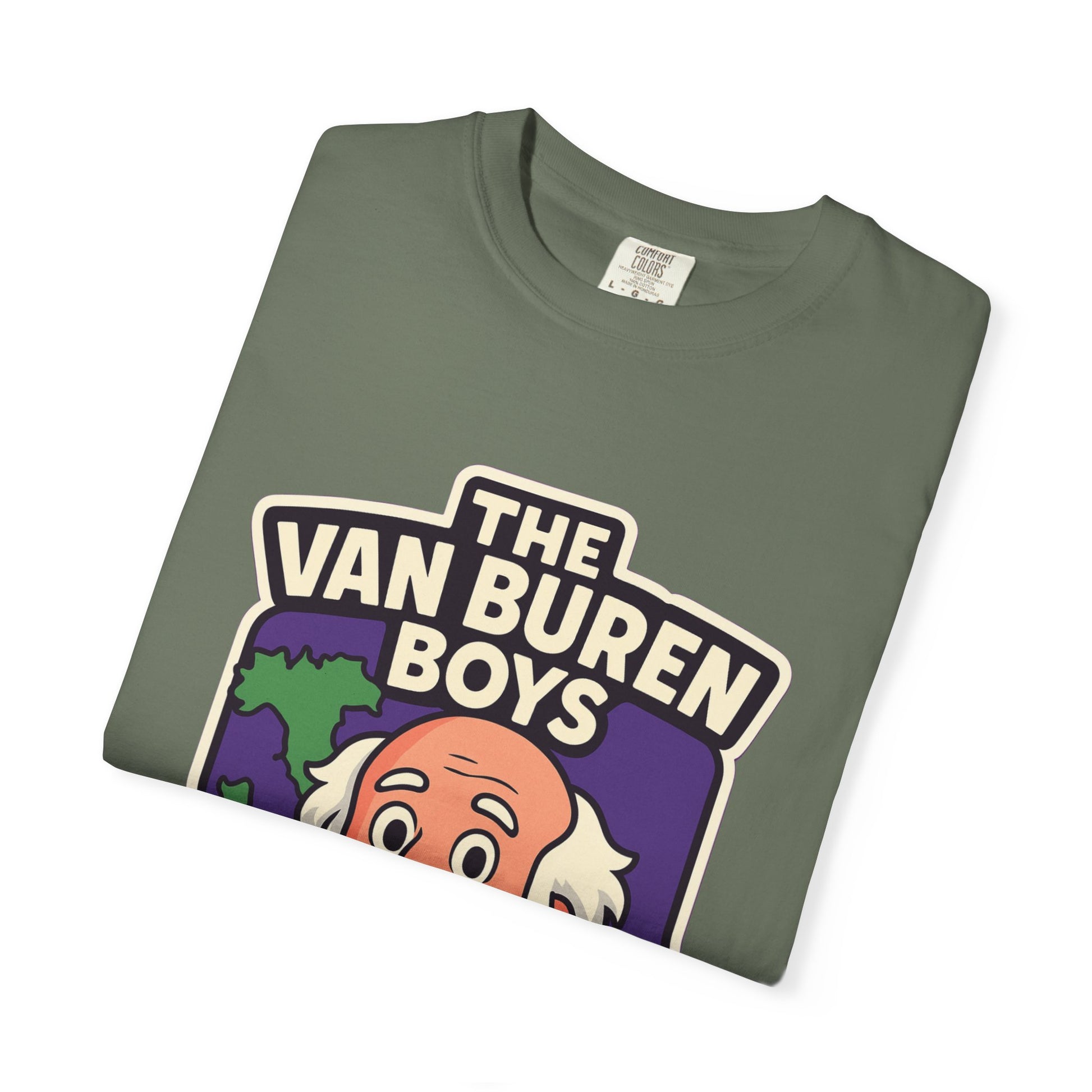 The Van Buren Boys Premium Tee - garment-dyed cotton | Genius Mangoes