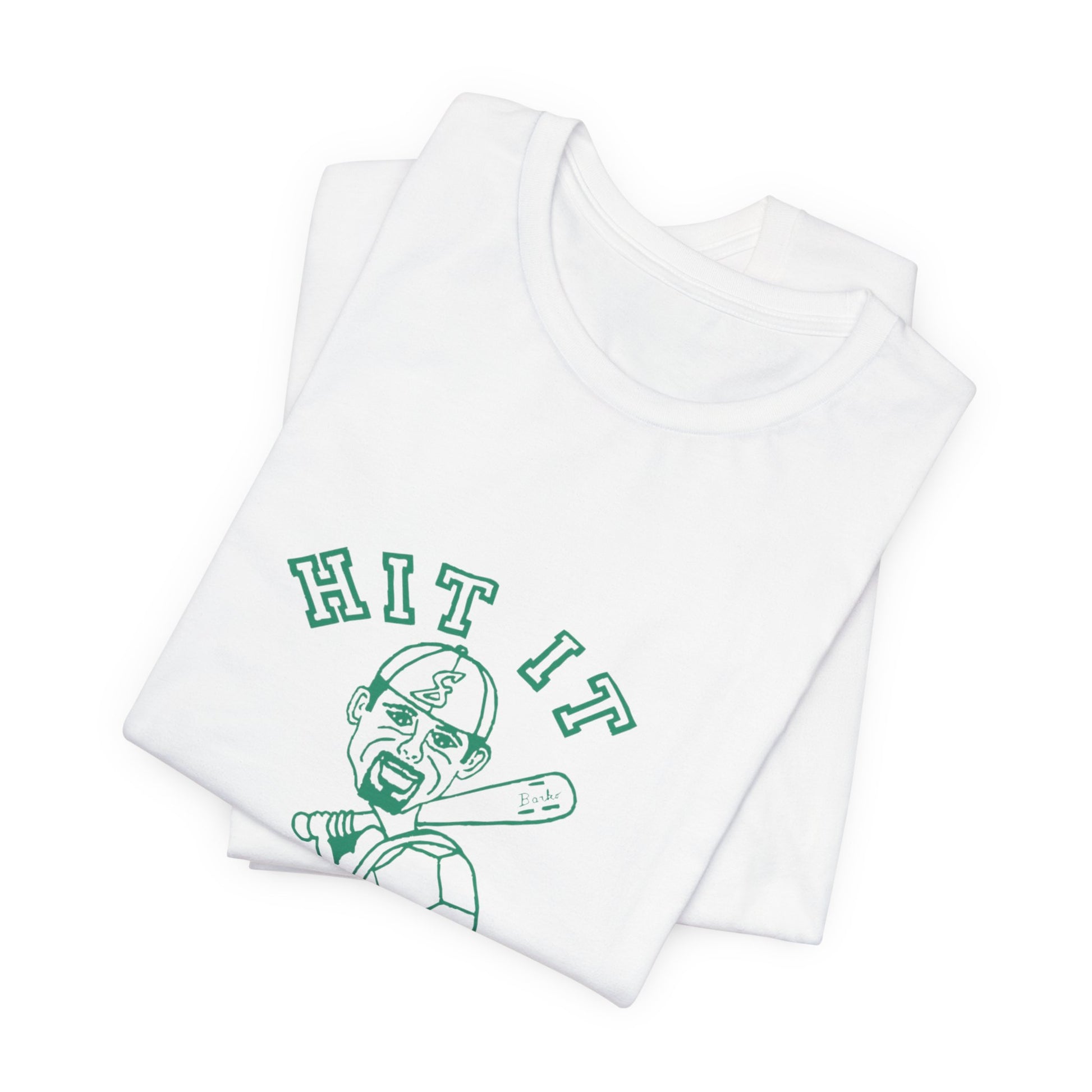Barkopalooza - Hit it Hard T-Shirt - premium cotton tee | Genius Mangoes