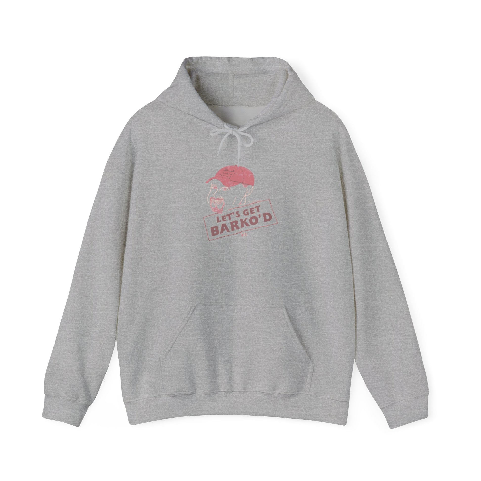 Barkopalooza 1998 - Let's Get Barko'd Hoodie in Sport Grey | Genius Mangoes