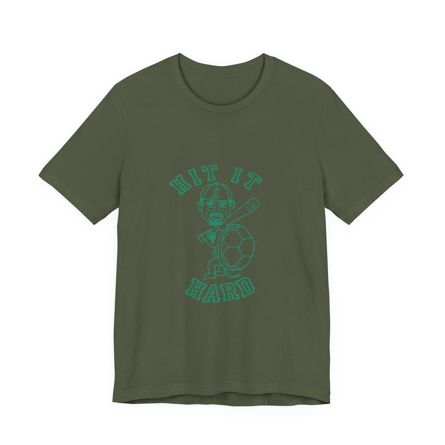 Barkopalooza - Hit it Hard T-Shirt - premium cotton tee | Genius Mangoes