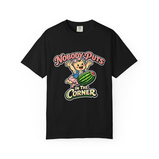 Corner Baby Premium Tee - Garment-Dyed Cotton | Genius Mangoes