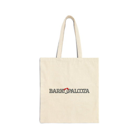 Barkopalooza Logo Heavy Cotton Tote Bag | Genius Mangoes