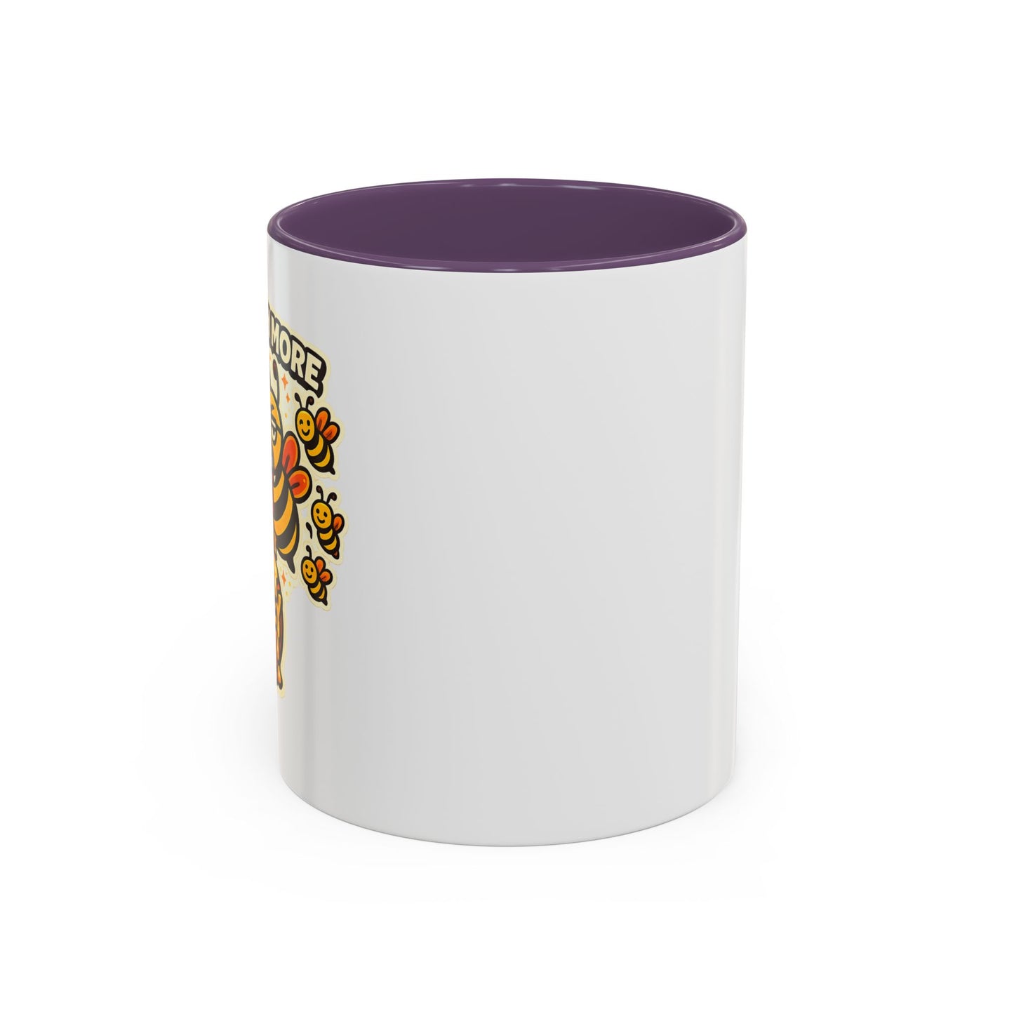You Catch More Bees with Honey Coffee Mug - Color Accent 11oz and 15oz | Genius Mangoes