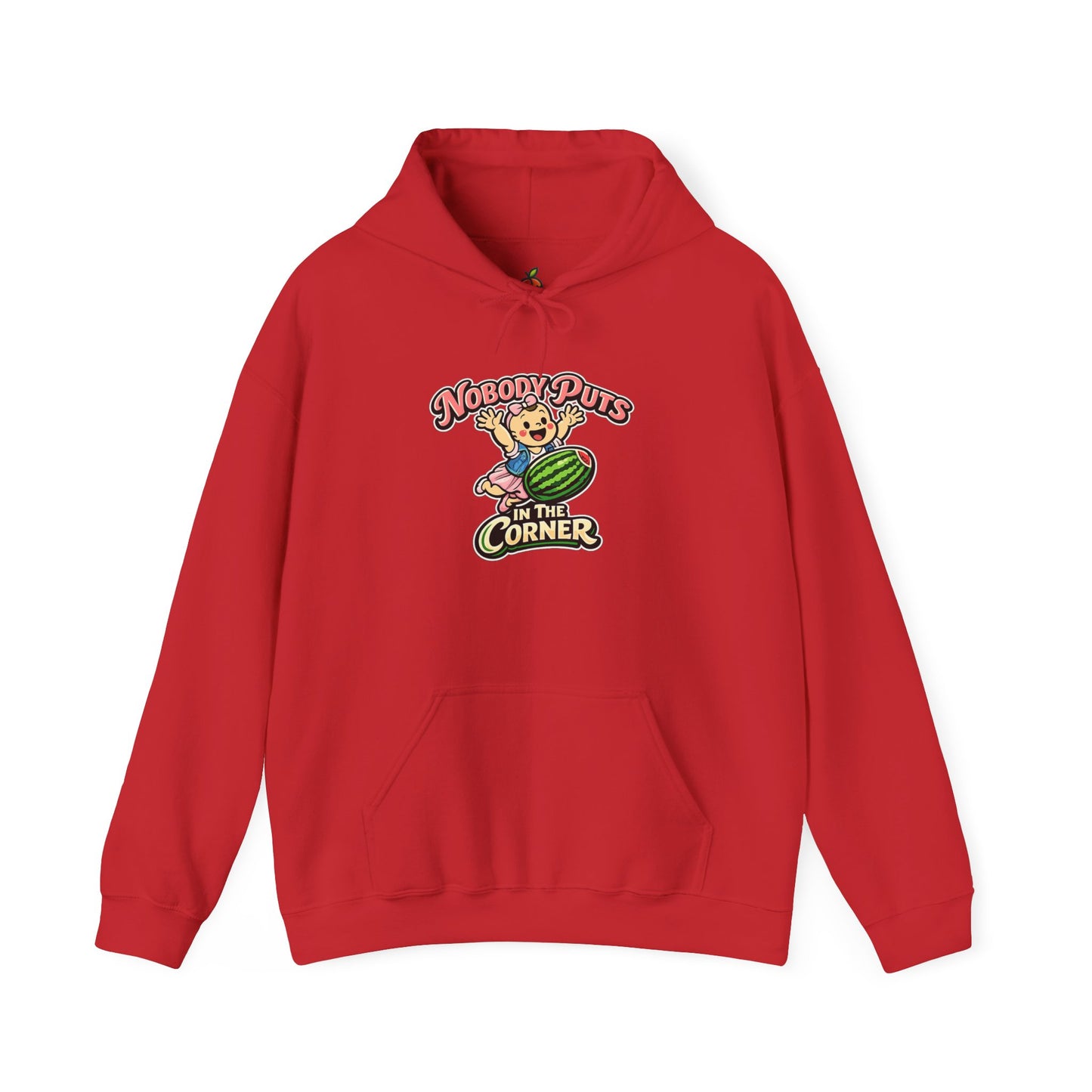 Corner Baby Hoodie - Black Print on Light Colors | Genius Mangoes