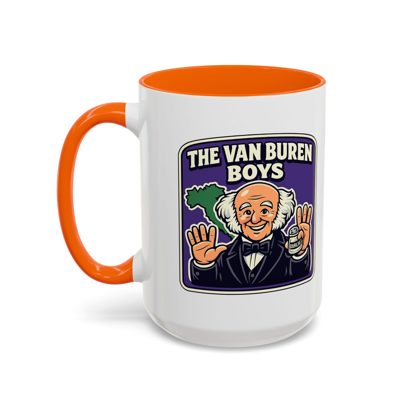 The Van Buren Boys Coffee Mug - Color Accent 11oz and 15oz | Genius Mangoes